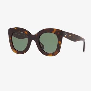 Celine CL4005IN Butterfly Sunglasses - Dark Havana